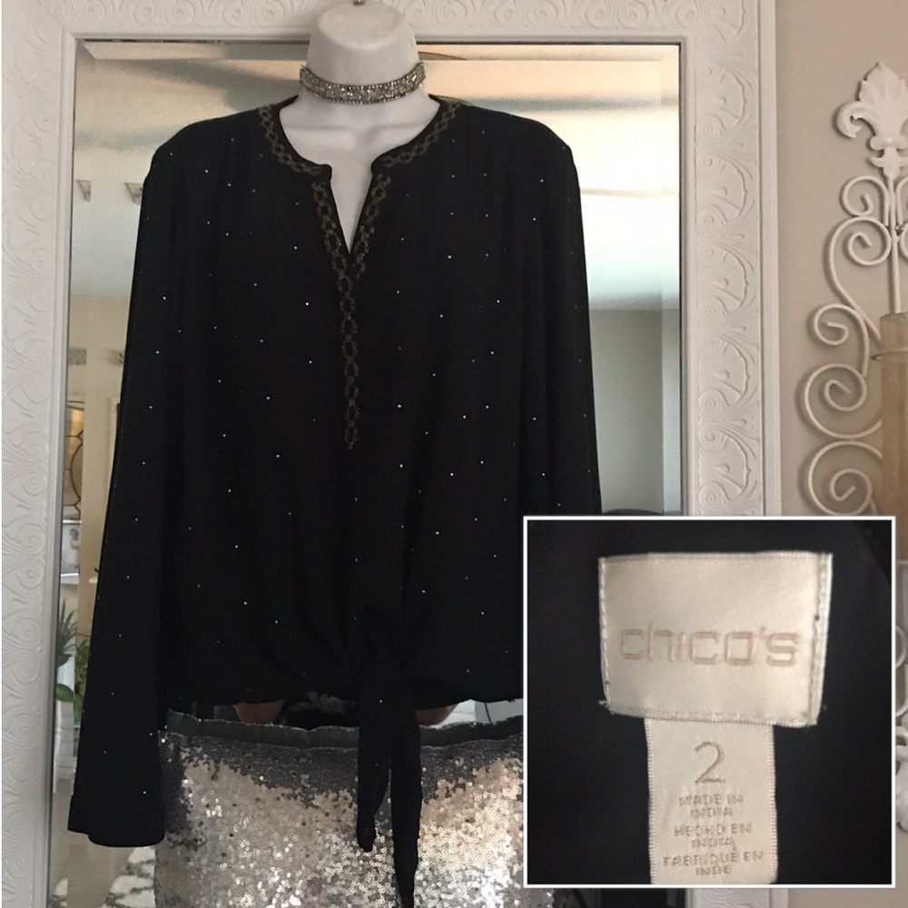 🌺🌺CHICO’S BLOUSE🌺🌺 - Picture 3 of 8